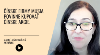 Čínske firmy musia povinne kupovať čínske akcie.