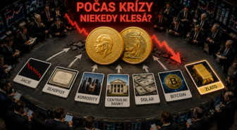 Prečo zlato počas krízy niekedy klesá 